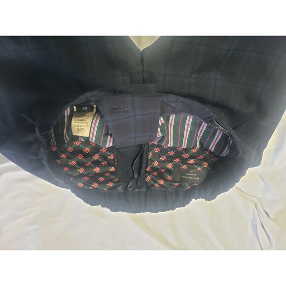 Scotch & Soda Amsterdam Plaid Woven Blake Blue Black Dress Pants Men’s 32 x 32 - Picture 5 of 16